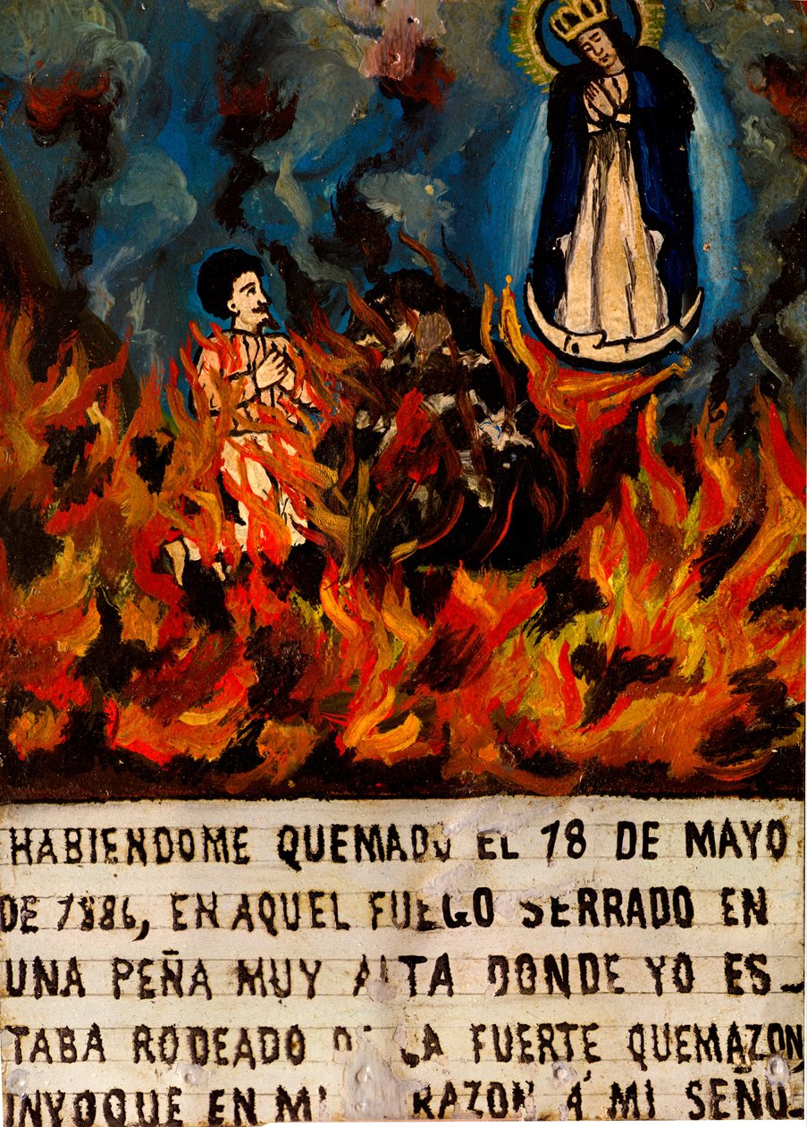 Ofrenda votiva dedicada a Nuestra Señora de la Soledad de Unbekannt Unbekannt