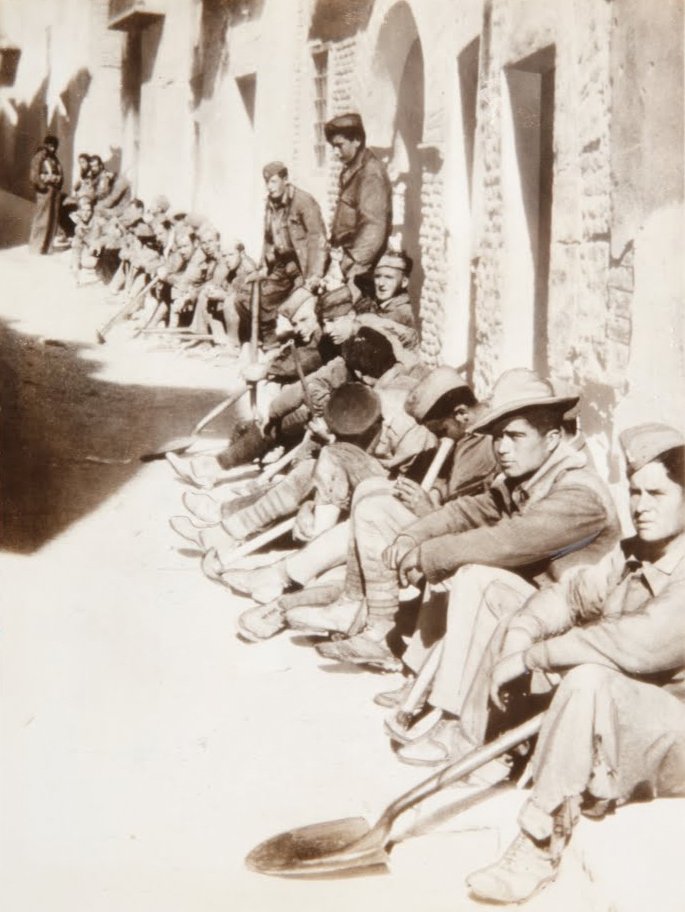 Prisioneros de Guerra Capturados en el Frente de Aragón de Unbekannt Unbekannt