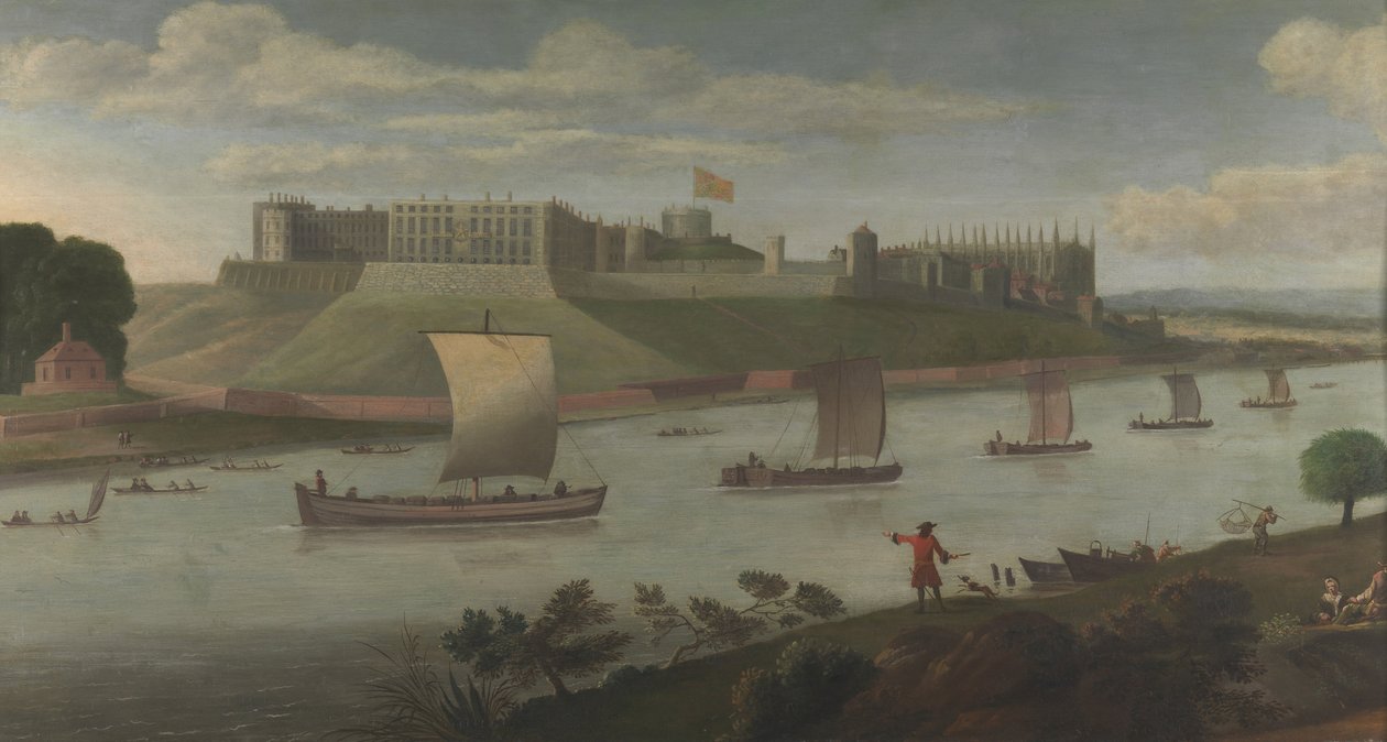 Castillo de Windsor desde la orilla de Buckinghamshire de Unbekannt Unbekannt