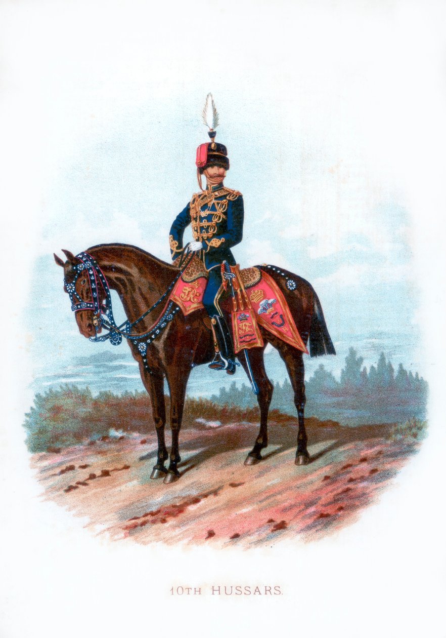 10º Húsares, 1889 de Unbekannt