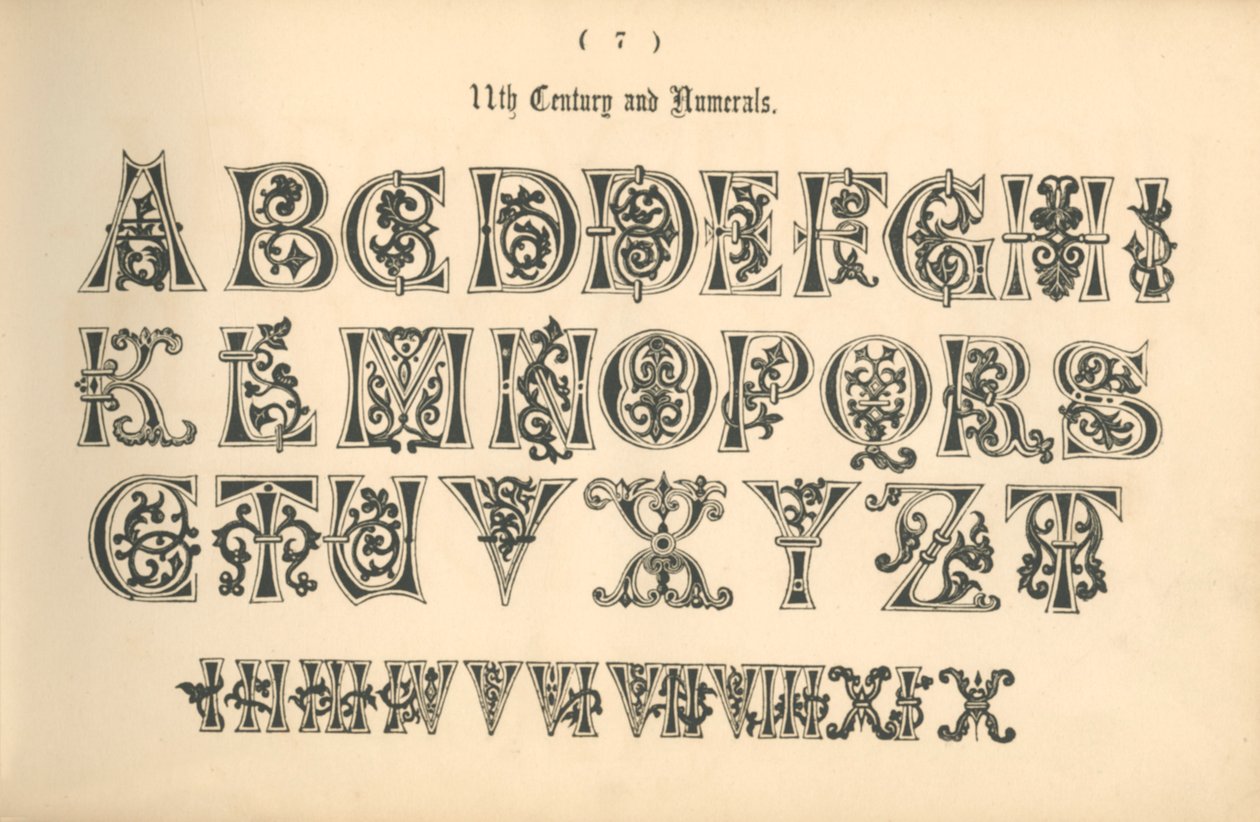 Siglo XI y números, 1862 de Unbekannt