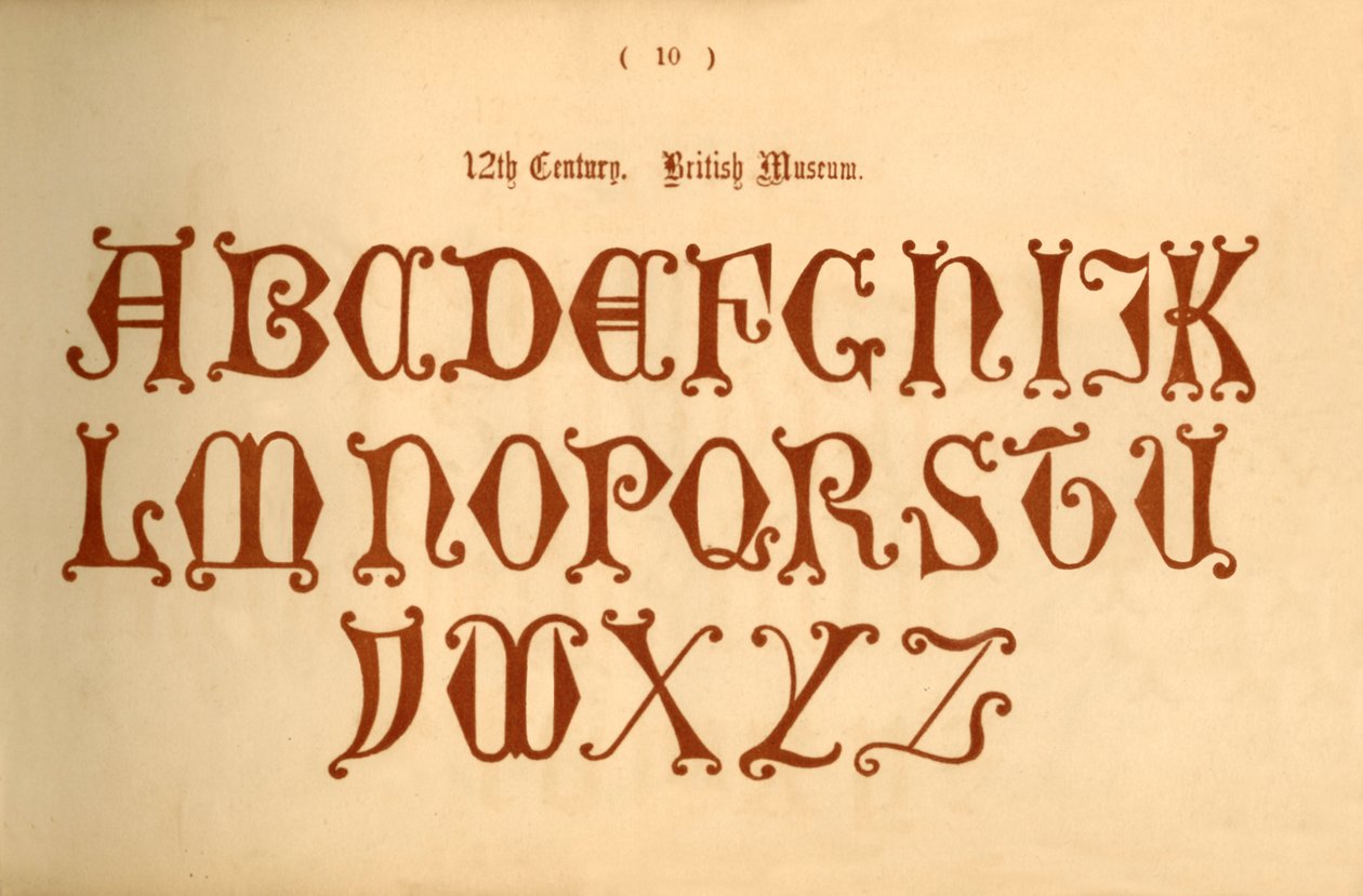 Siglo XII. Museo Británico, 1862 de Unbekannt