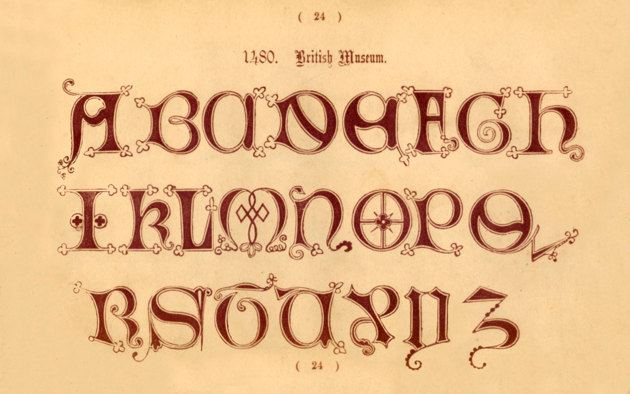 1480. Museo Británico, 1862 de Unbekannt