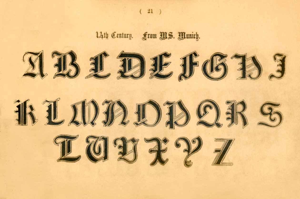 Siglo XIV. De MS. Múnich, 1862 de Unbekannt
