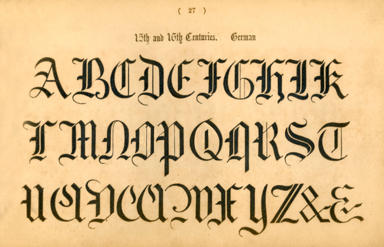 Siglos XV y XVI. Alemán, 1862 de Unbekannt