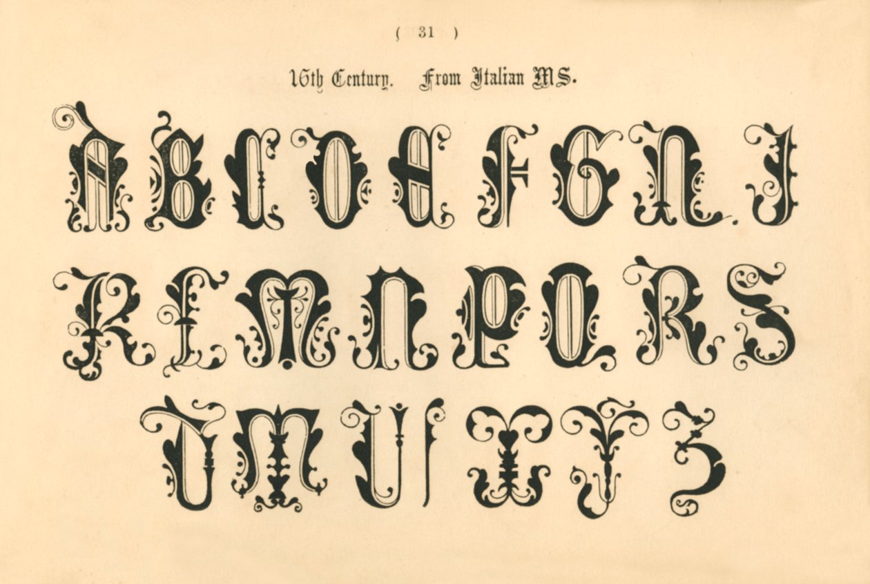 Siglo XVI. De manuscrito italiano, 1862 de Unbekannt