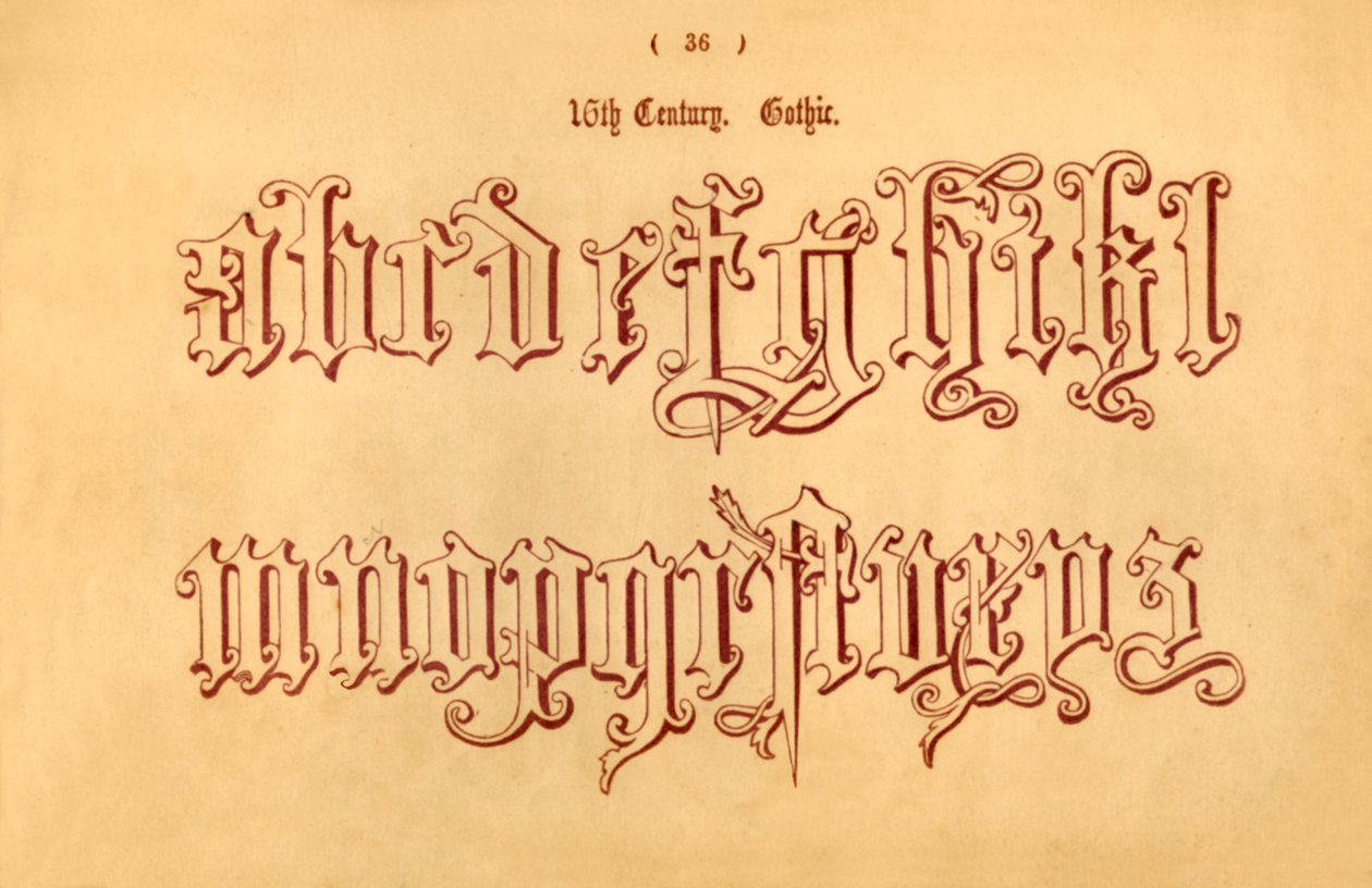 Siglo XVI. Gótico, 1862 de Unbekannt