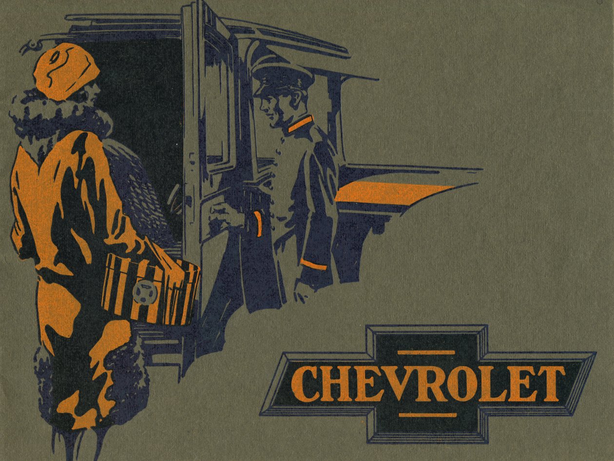 Folleto de ventas de Chevrolet 1928 de Unbekannt
