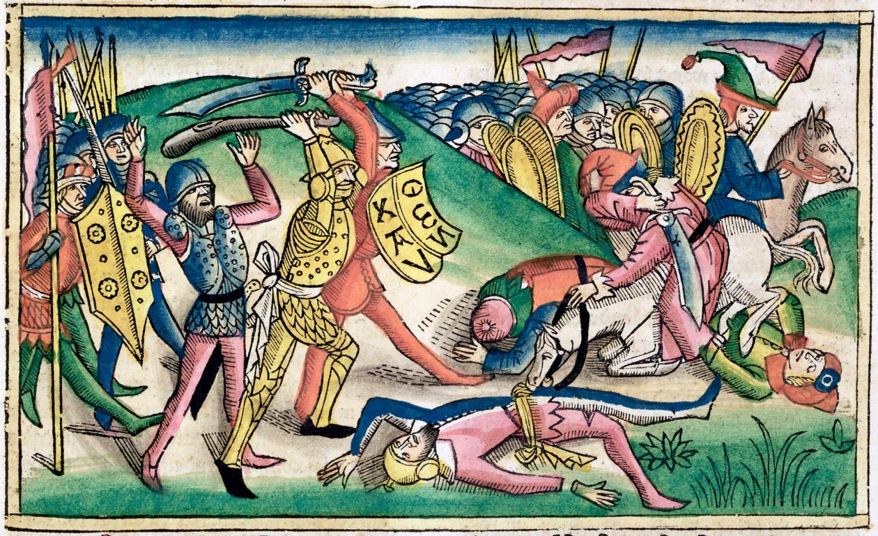 1 Reyes 15:16: Guerra entre Asa y Baasa de Unbekannt