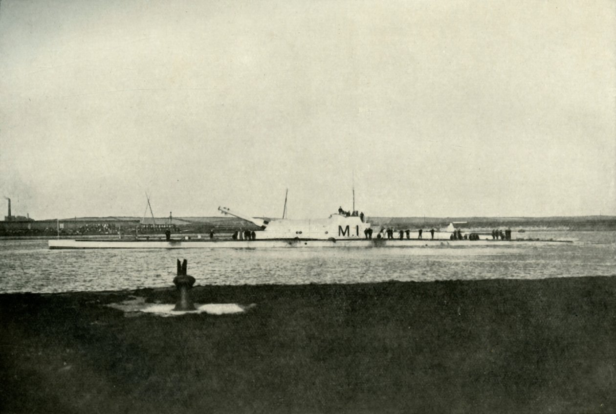Un super-submarino británico, c1914-1918, 1919 de Unbekannt