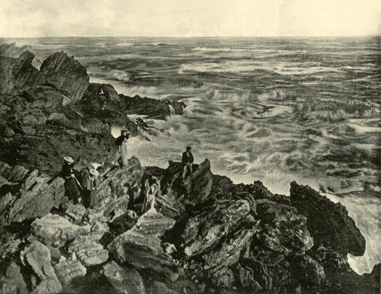 Una escena costera en Warrnambool, 1901 de Unbekannt