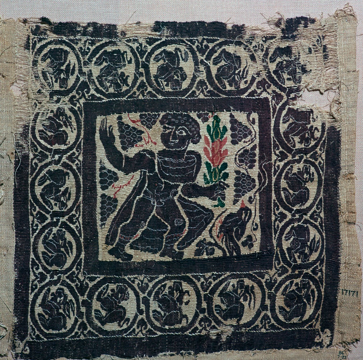 Un textil copto de Egipto, siglo III de Unbekannt