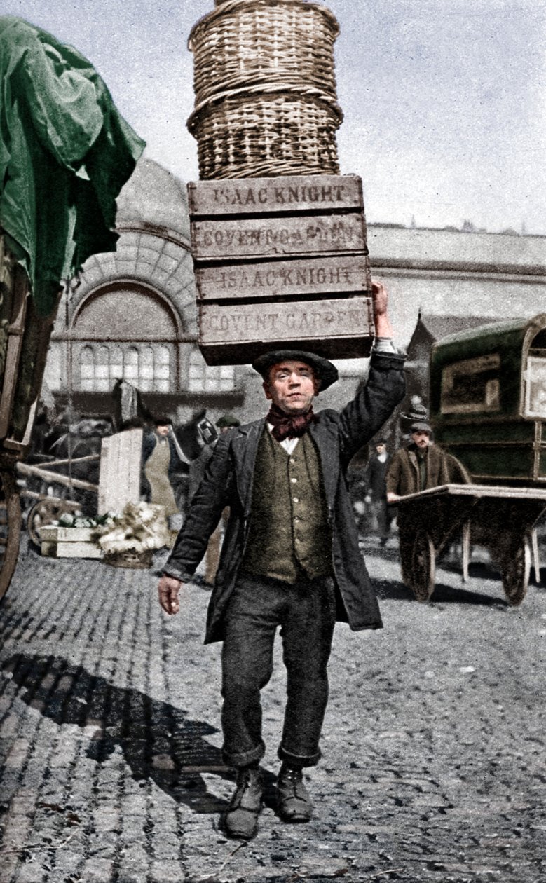 Un mozo de mercado de Covent Garden, Londres de Unbekannt