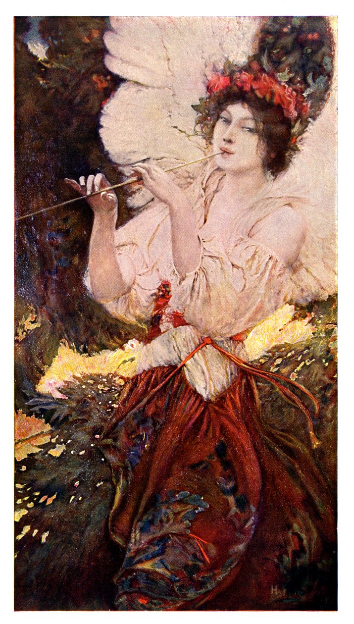 Un sueño de verano joven, 1901 de Unbekannt