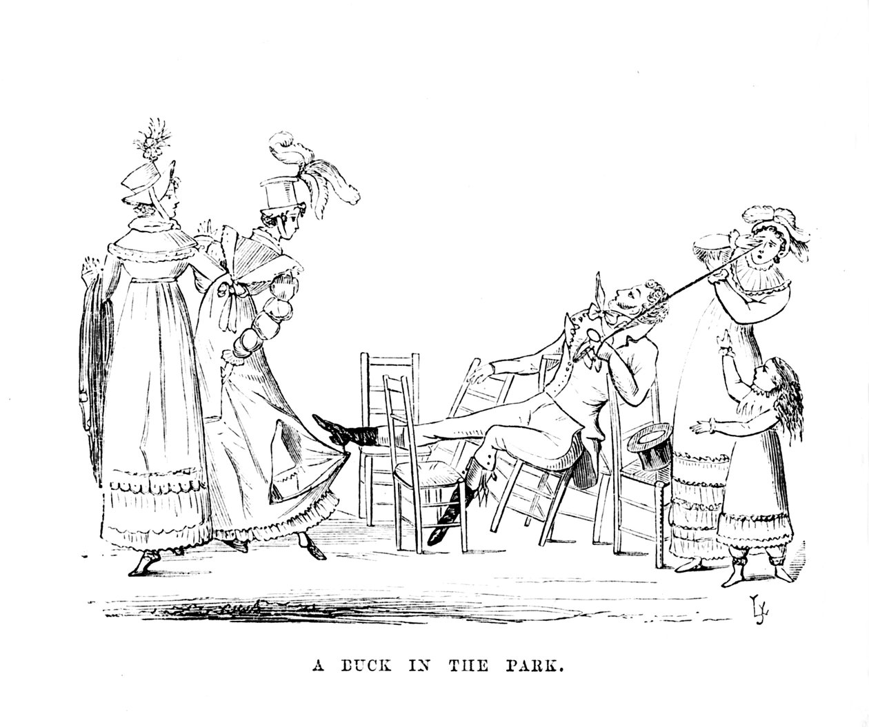 Un Pato en el Parque, c. 1870 de Unbekannt