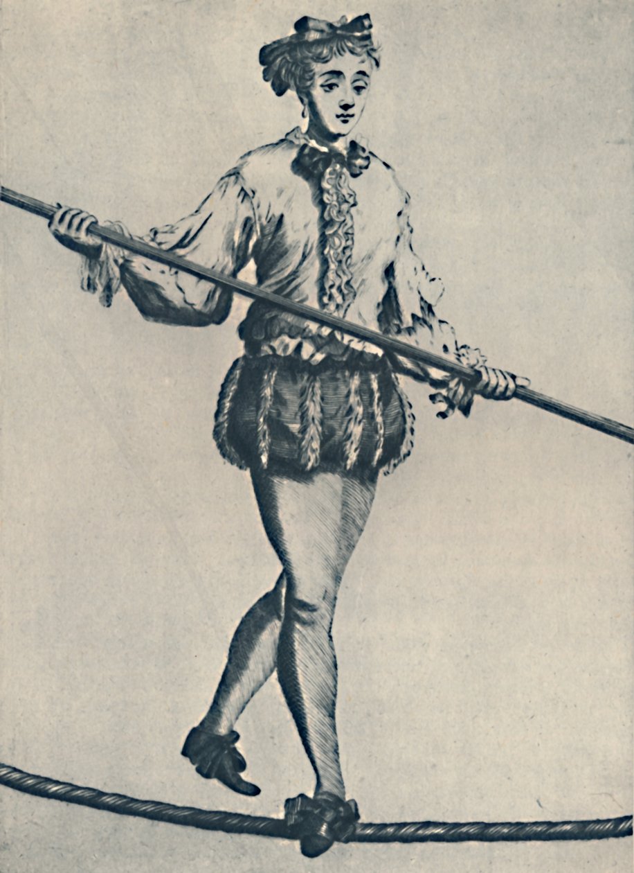 Un famoso equilibrista del siglo XVII, 1942 de Unbekannt