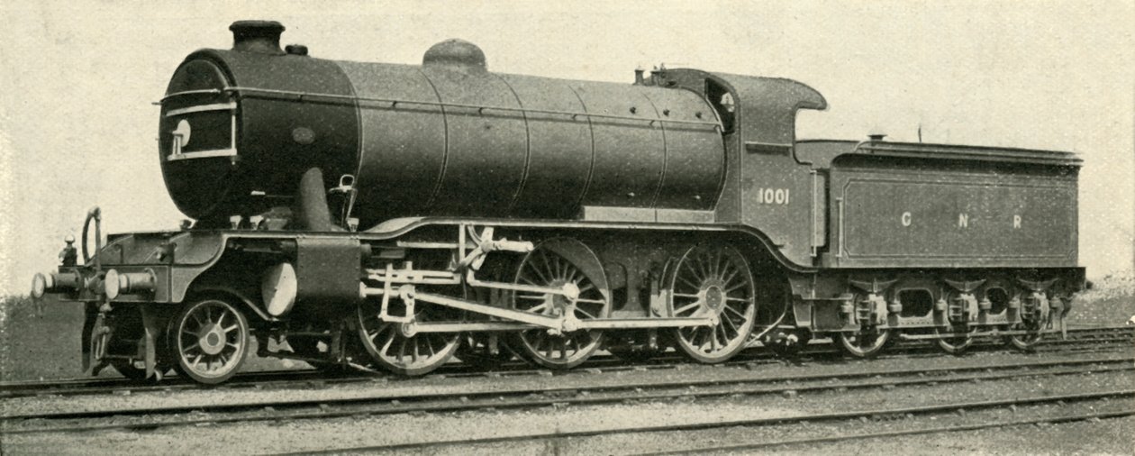 Un tipo de tráfico mixto fino, Gran Ferrocarril del Norte, c1930 de Unbekannt