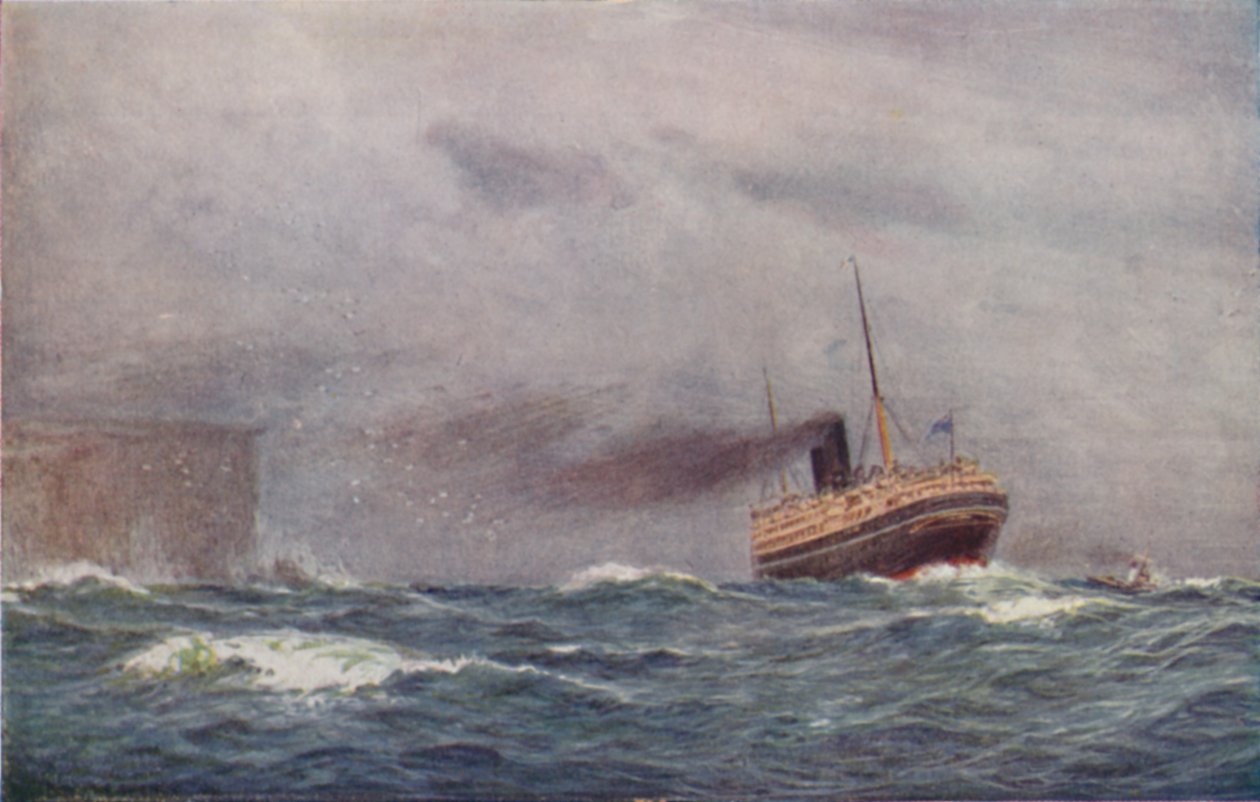 Un transatlántico de P. & O. de regreso a casa, 1923 de Unbekannt