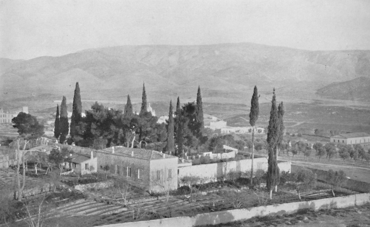 Un monasterio al pie de Hymettus de Unbekannt