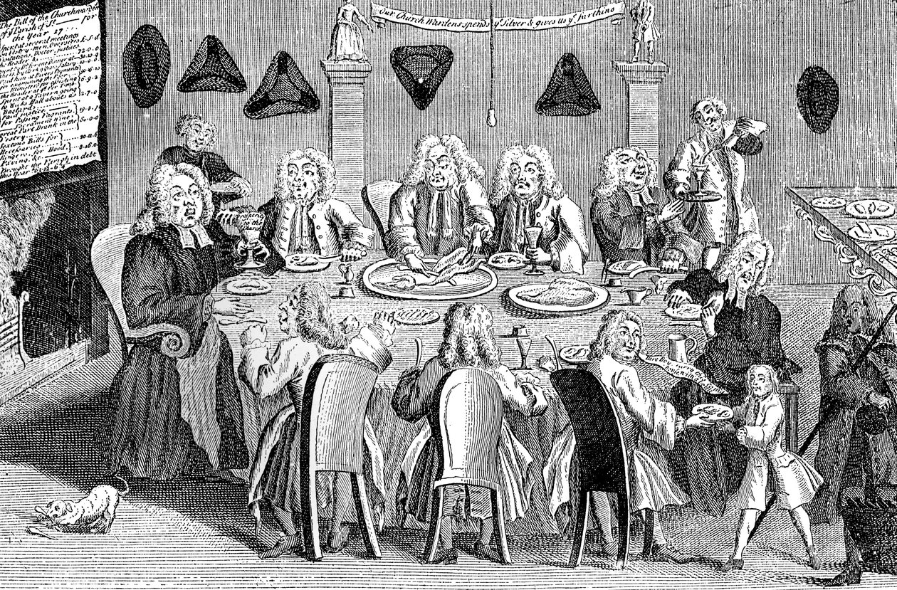 Una fiesta parroquial, 1741 de Unbekannt