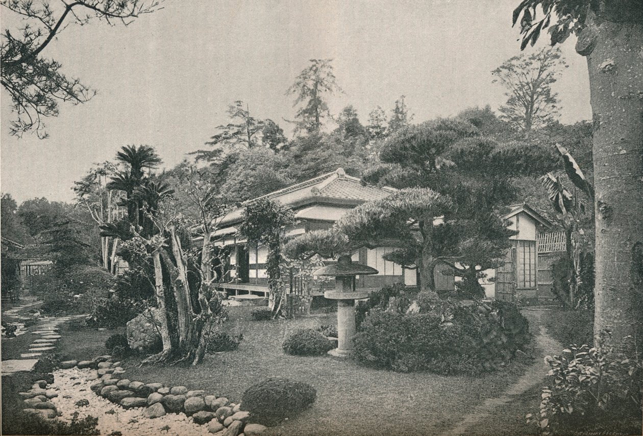 Un jardín privado en Yokohama de Unbekannt