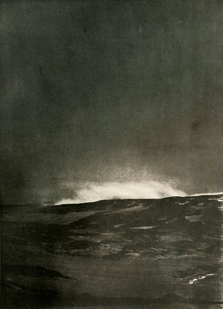 Una Explosión de Vapor en el Monte Bird, c1908, 1909 de Unbekannt