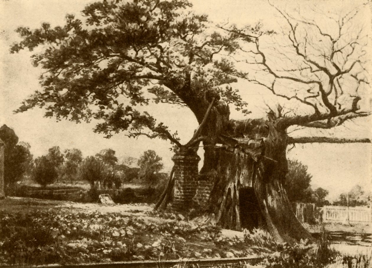 Una estación de tren muy temprana, 1930 de Unbekannt