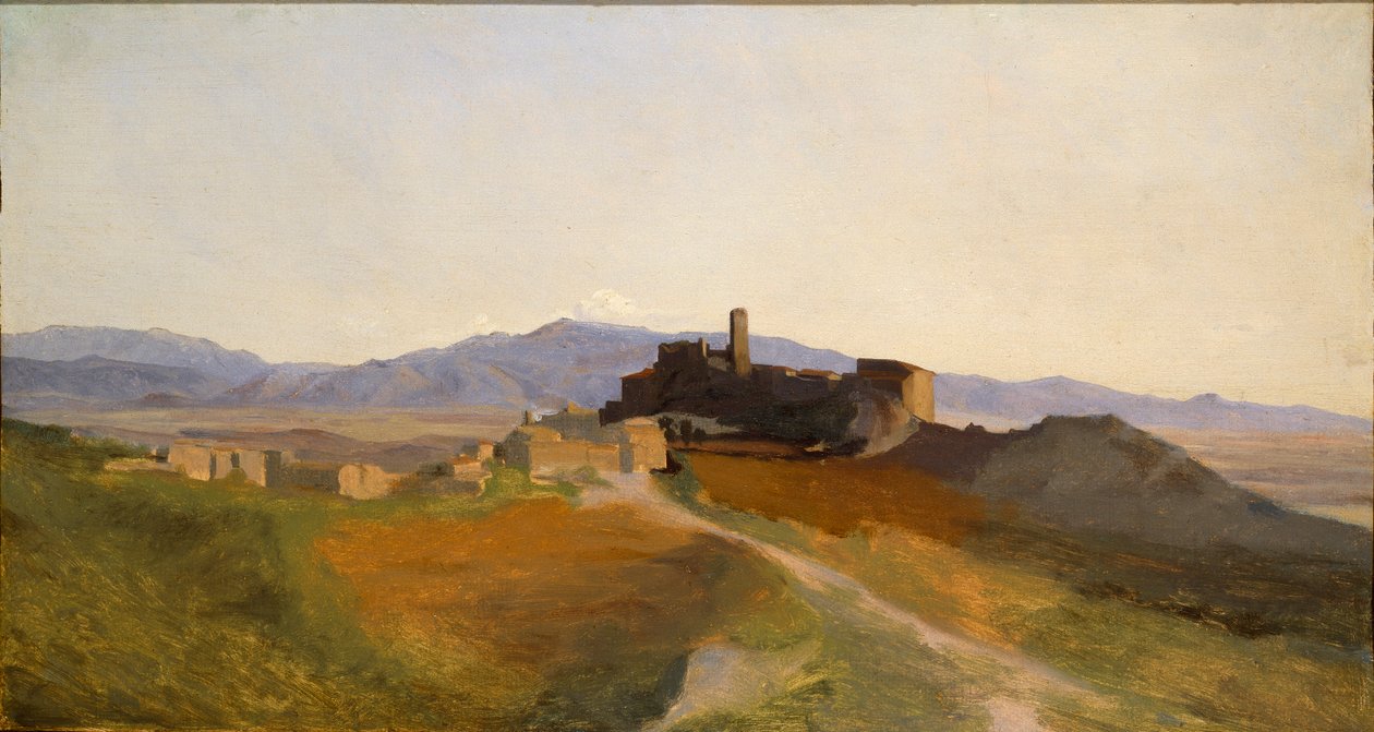 Vista de Olevano de Unbekannt