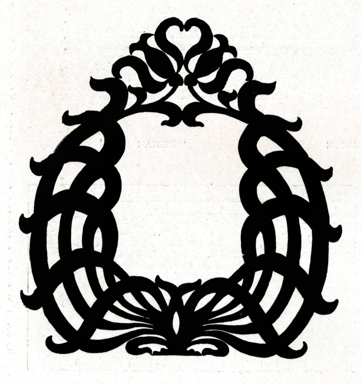 Diseño para un marco de imagen titulado Sixpence, 1898 de Unbekannt