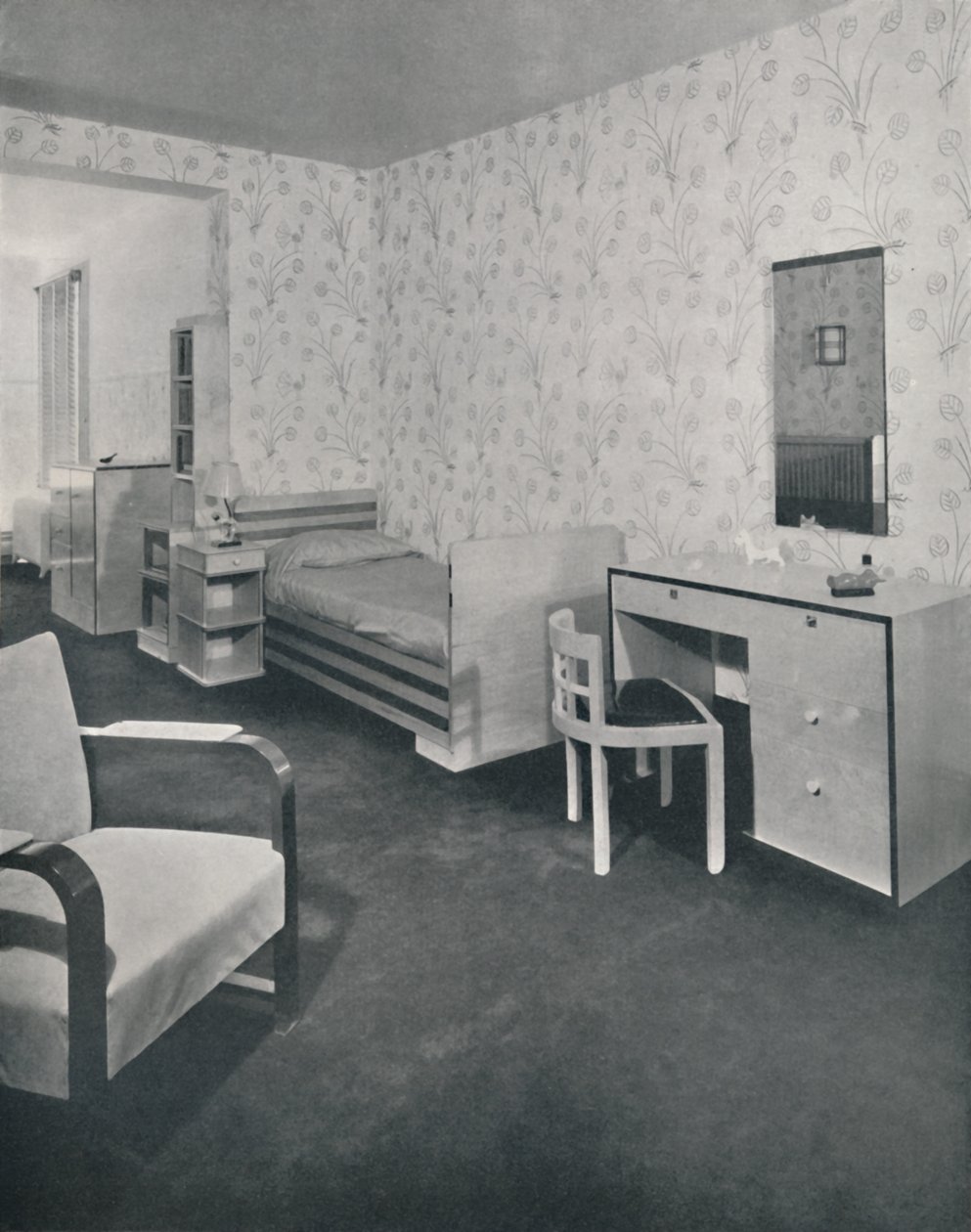 Una guardería diseñada para las Galerías Frankl, Inc., 1933 de Unbekannt