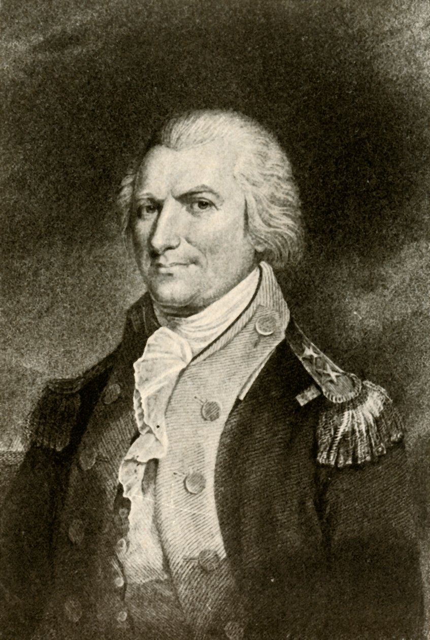 Un retrato del Mayor General St. Clair de Unbekannt
