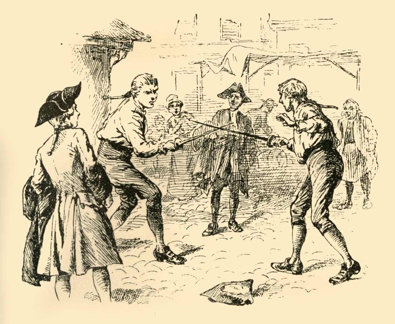 Un recurso a las espadas, 1907 de Unbekannt