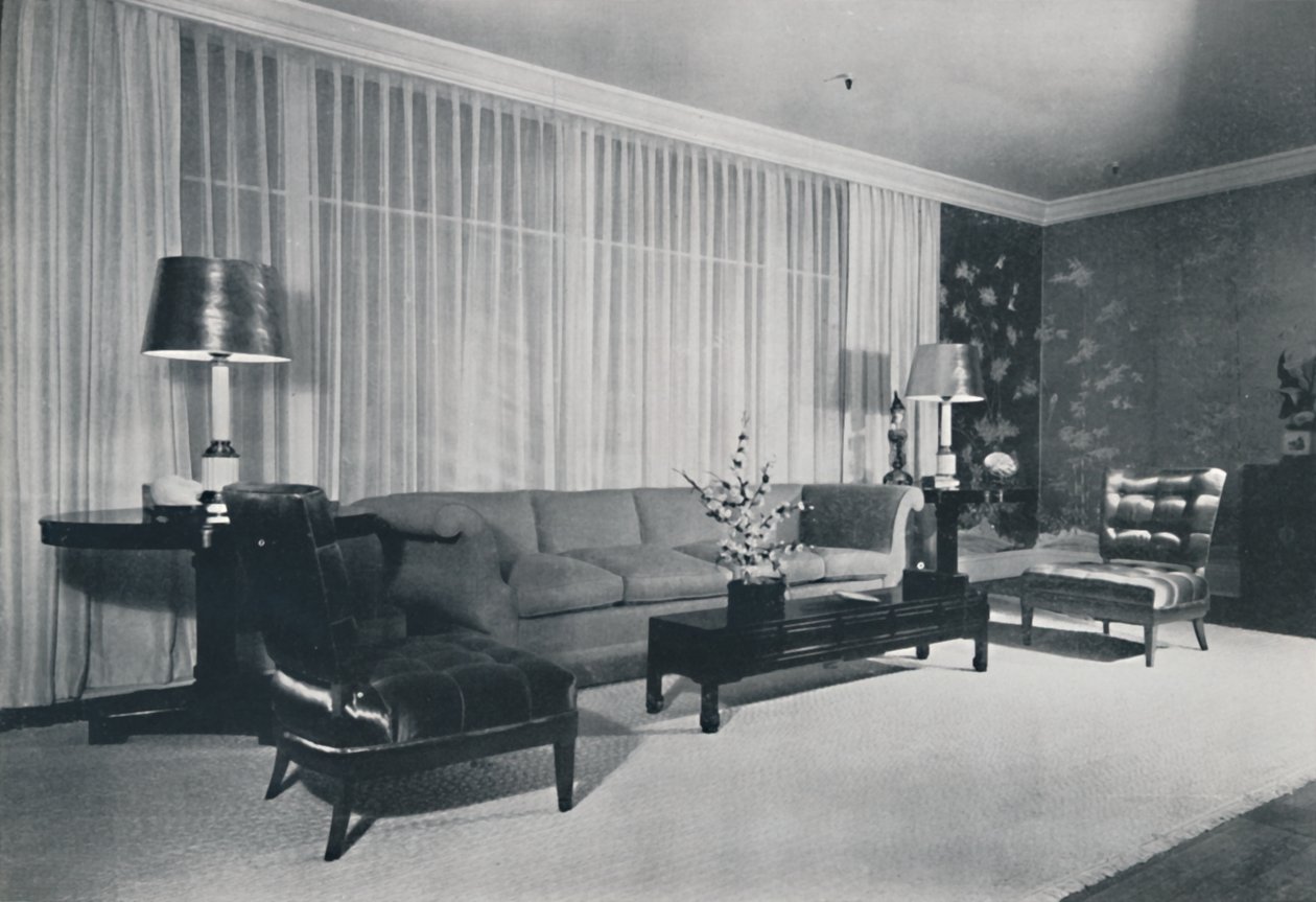 Una habitación arreglada por Lord & Taylor de Nueva York, 1942 de Unbekannt