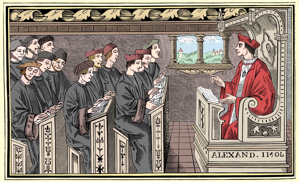 Una escuela, siglo XVI 1849 de Unbekannt