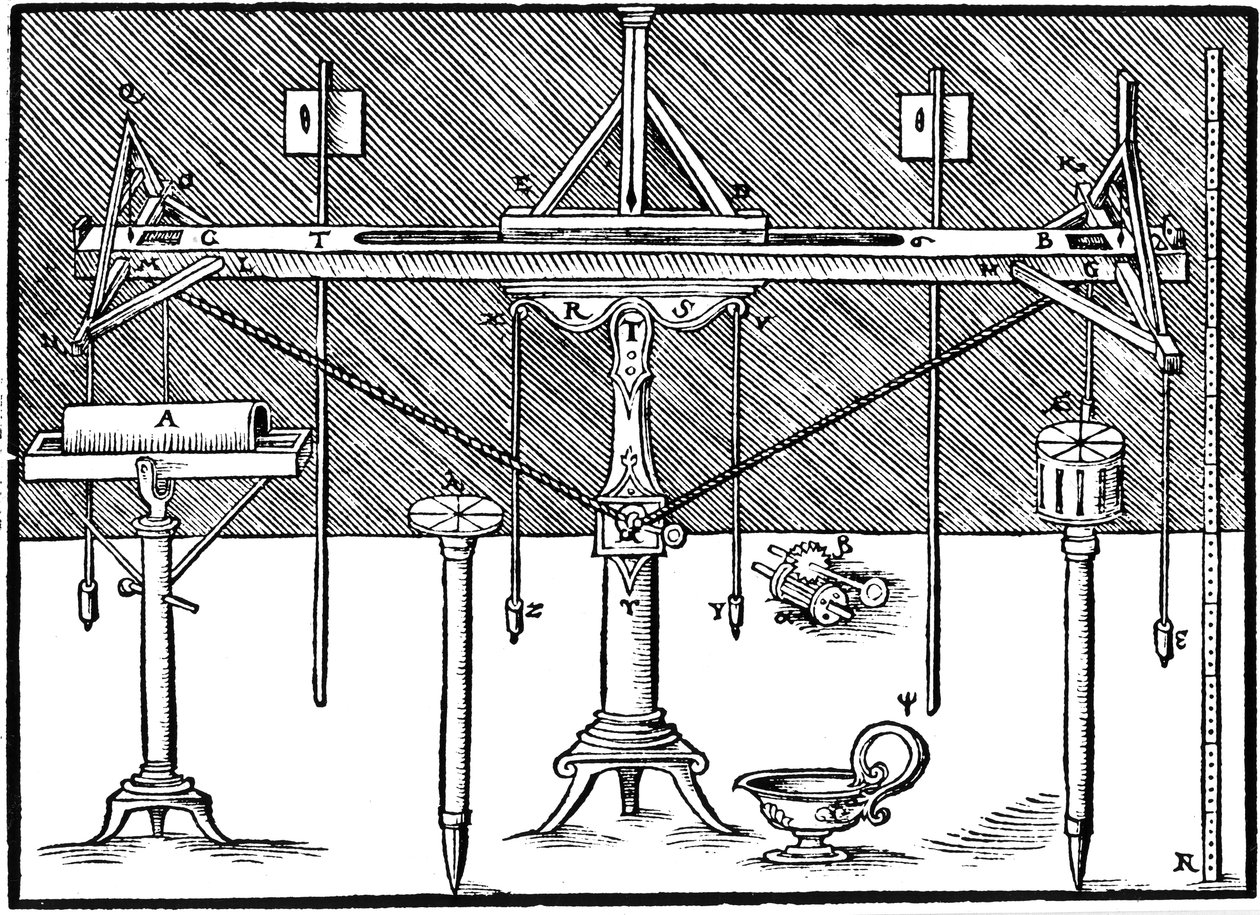 Nivel de topógrafo, 1547 de Unbekannt