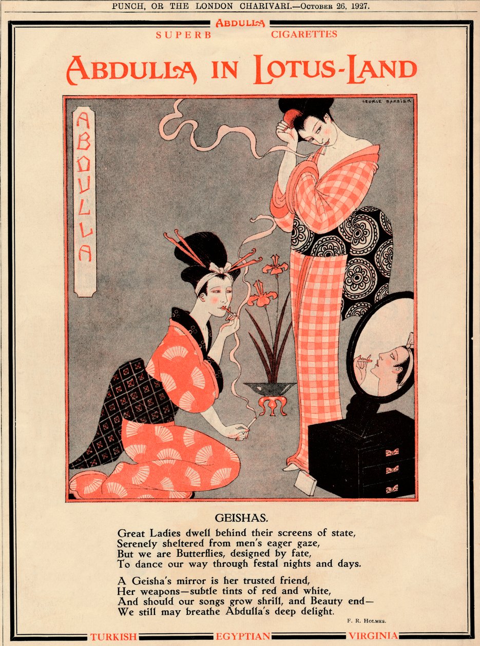 Abdulla en Lotus-Land - Geishas, 1927 de Unbekannt