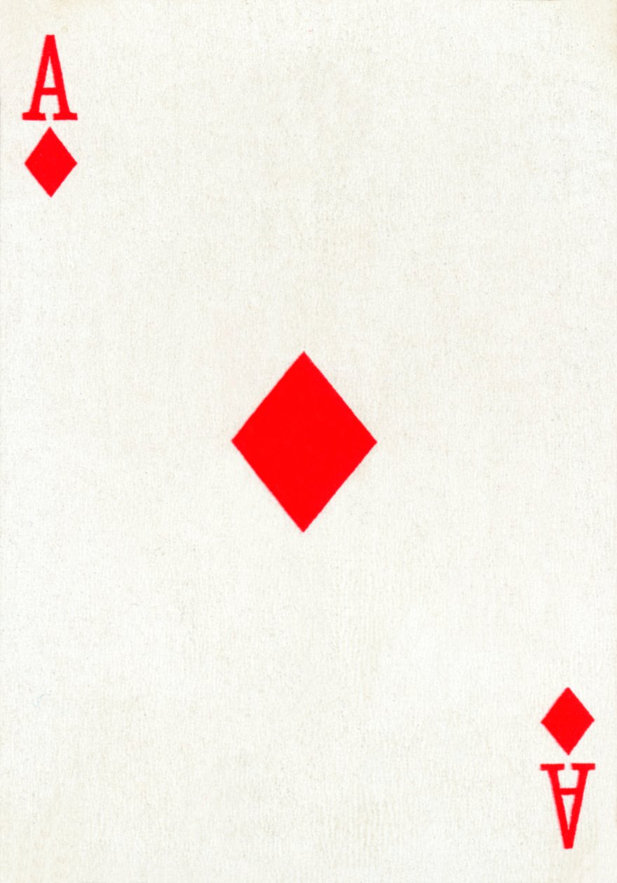 As de diamantes de una baraja de cartas de Goodall & Son Ltd. de Unbekannt