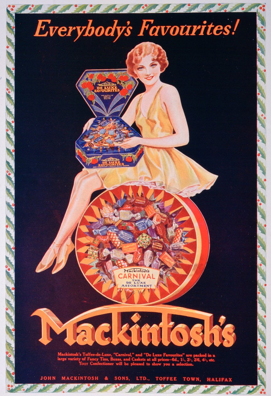 Anuncio de toffee de Mackintosh, 1932 de Unbekannt