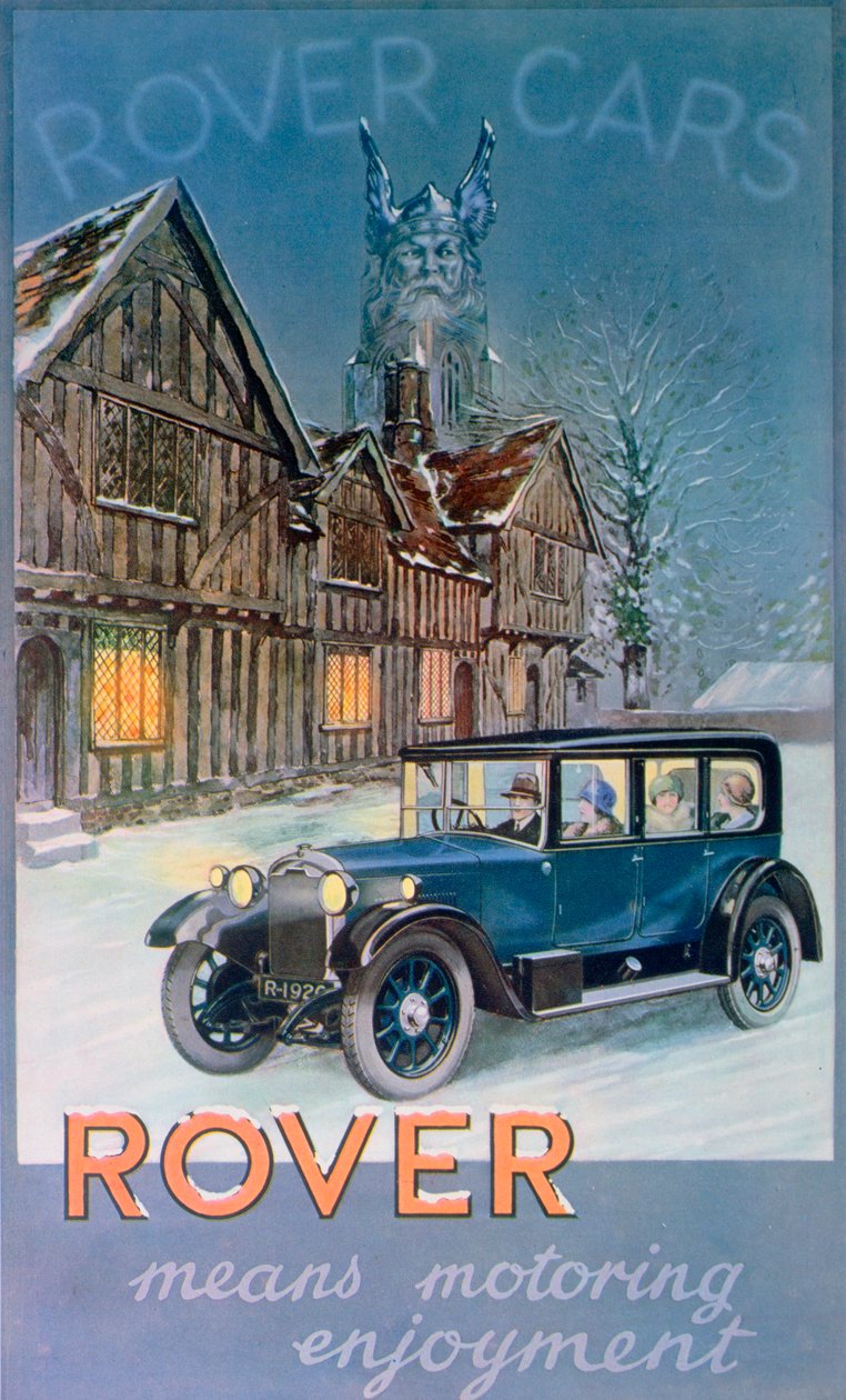 Anuncio de coches Rover, 1927 de Unbekannt