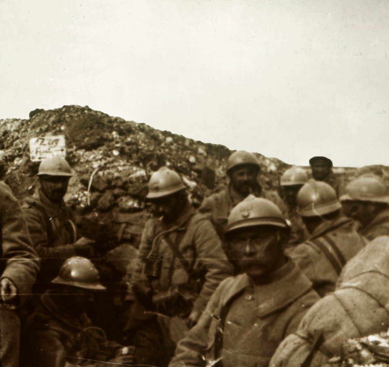 Después del ataque, Artois, norte de Francia, c1914-c1918 de Unbekannt