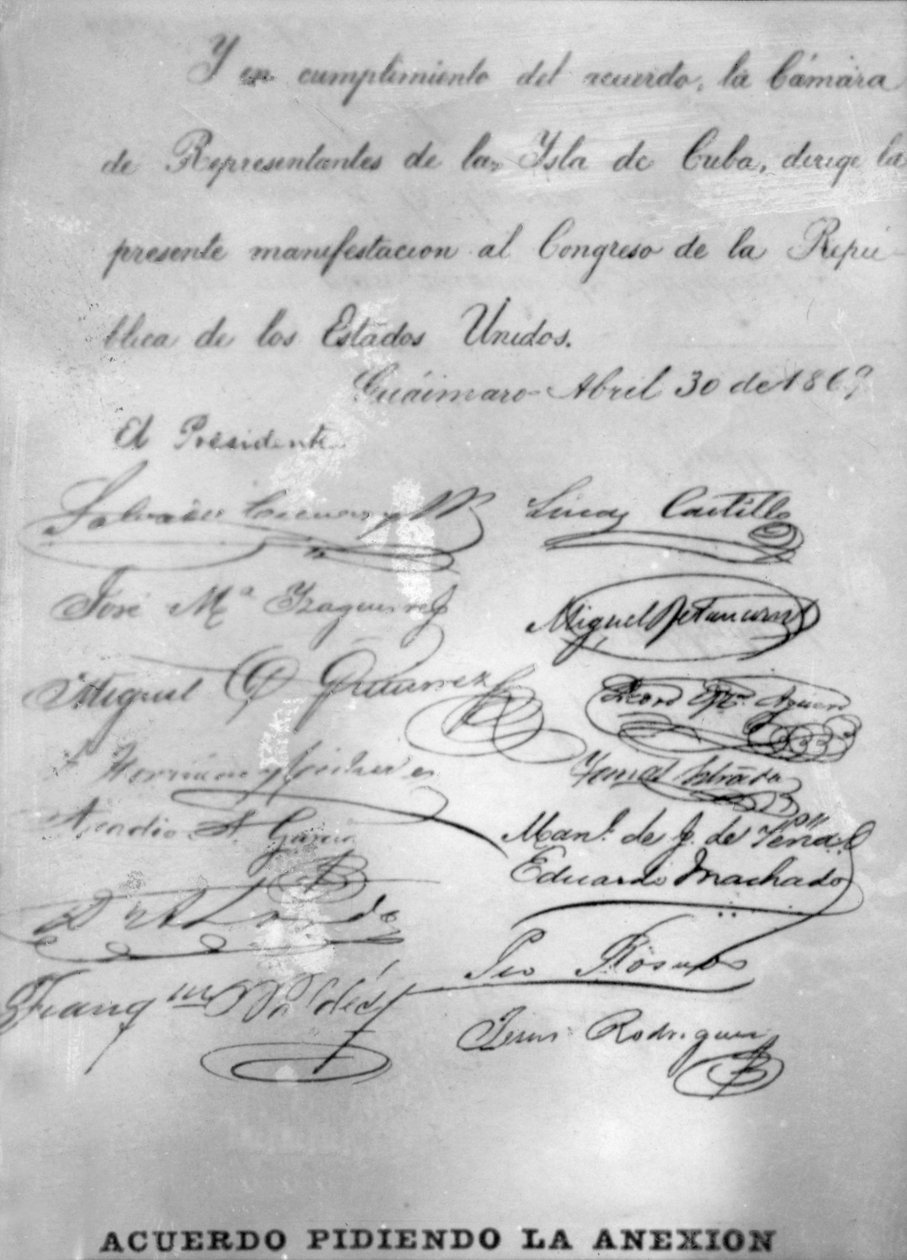 Acuerdo llamando a la anexión, 1869, años 1920 de Unbekannt