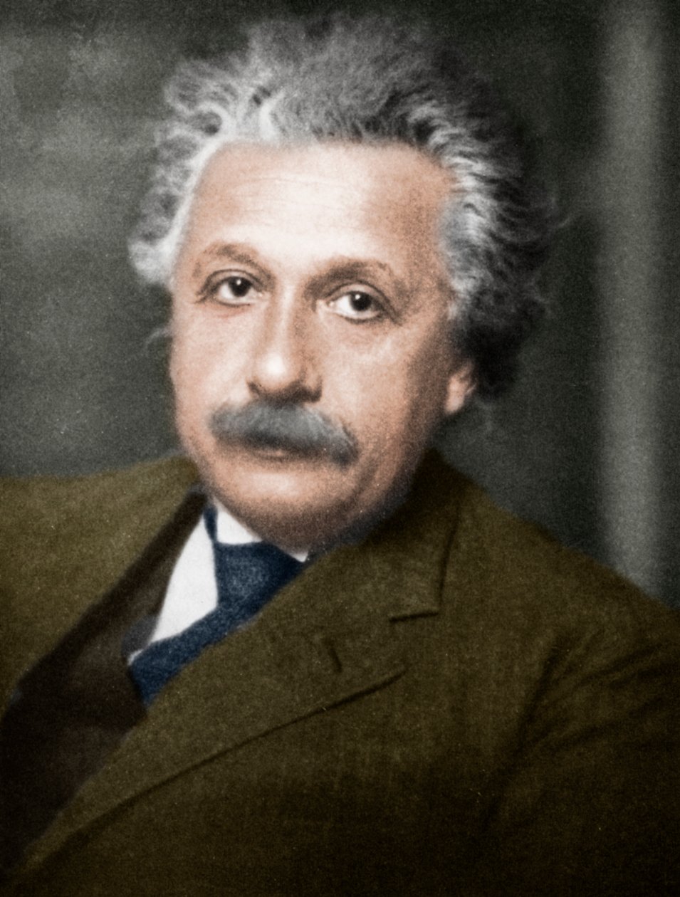 Albert Einstein, matemático y físico germano-suizo-estadounidense de Unbekannt