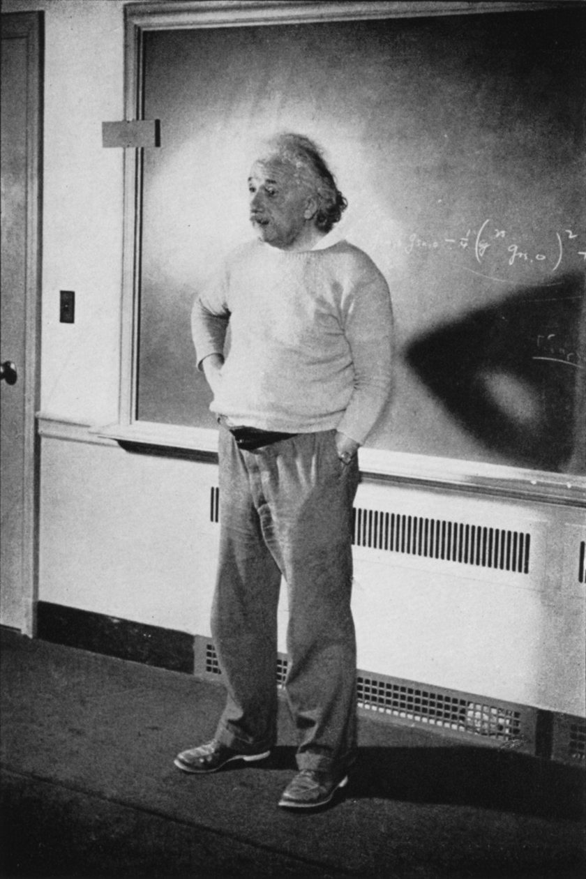Albert Einstein, matemático y físico germano-suizo-estadounidense, 1940 de Unbekannt