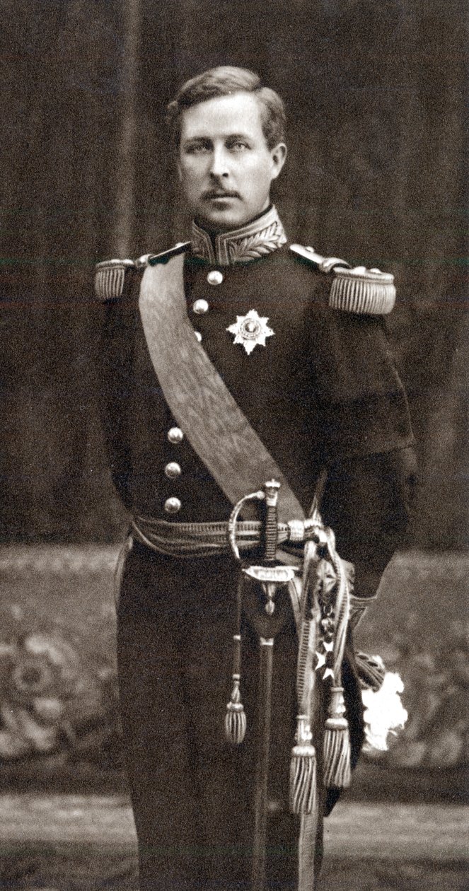 Alberto I 1875-1934, Rey de los Belgas desde 1909, en uniforme militar de Unbekannt