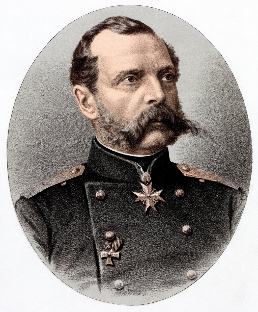 Alejandro II 1818-1881, Zar de Rusia desde 1855, c. 1880 de Unbekannt