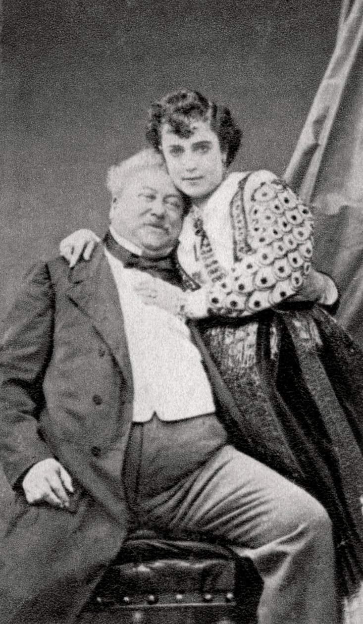 Alexandre Dumas, el Viejo, novelista y dramaturgo francés, c1865 de Unbekannt