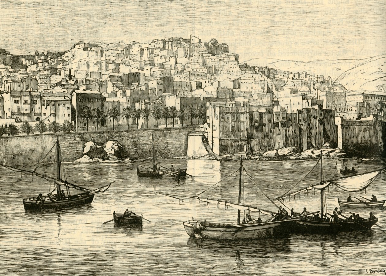 Argel, desde el mar, 1890 de Unbekannt