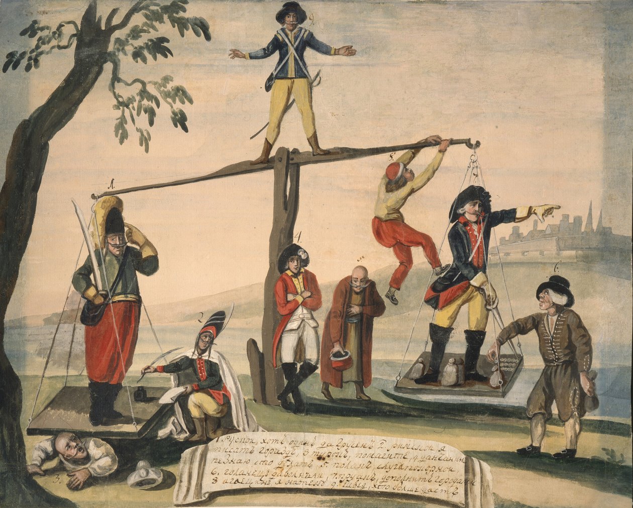 Alegoría de Europa en 1791, 1791 de Unbekannt