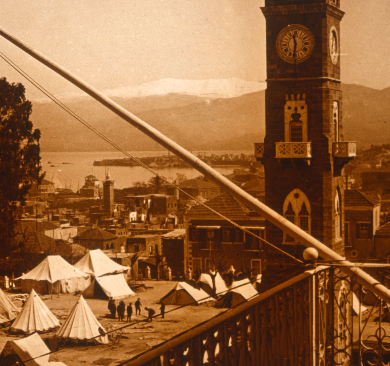 Campamento Aliado, Tesalónica, Grecia, c. 1914-c. 1918 de Unbekannt