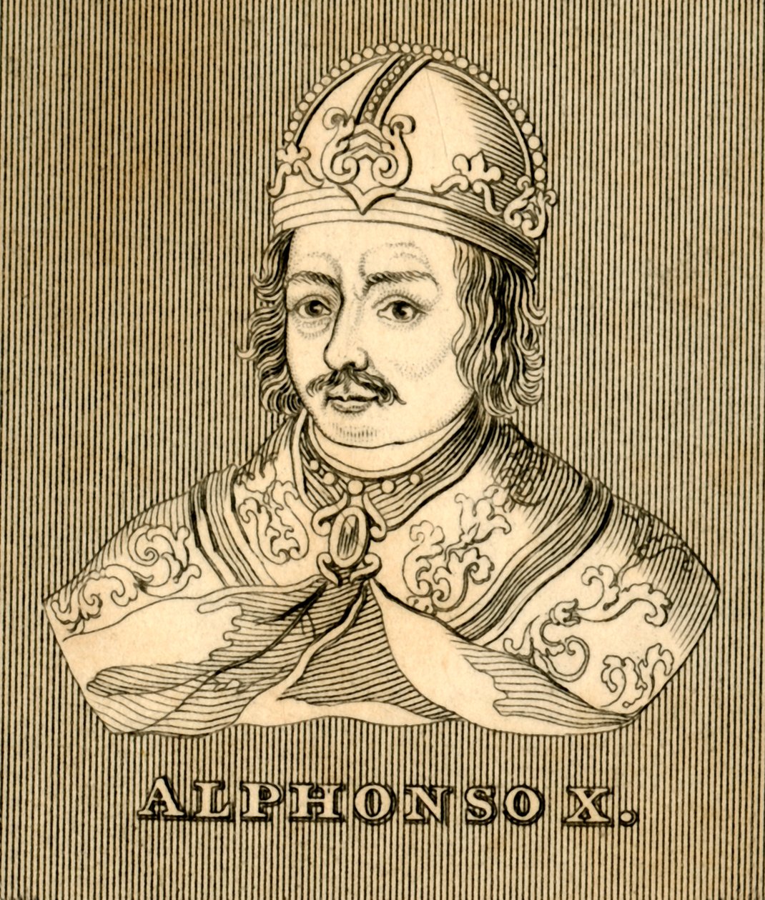 Alfonso X, 1221-1284, 1830 de Unbekannt